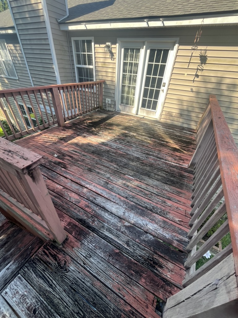 Existing upper deck — field documentation